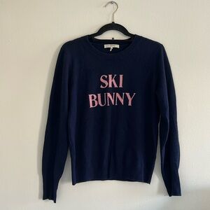 FRAME Wool/Cashmere Blend Crewneck Sweater - SKI BUNNY